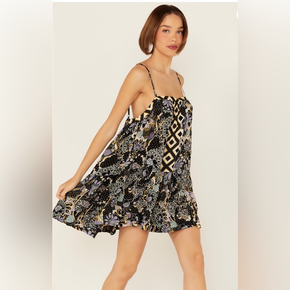 Free People Get A Clue Mini Dress - Picture 2 of 10